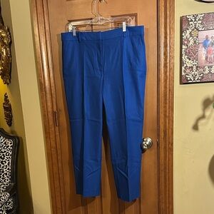 NWT Women’s Loft The Riviera Slim Blue Dress Pants, size 14